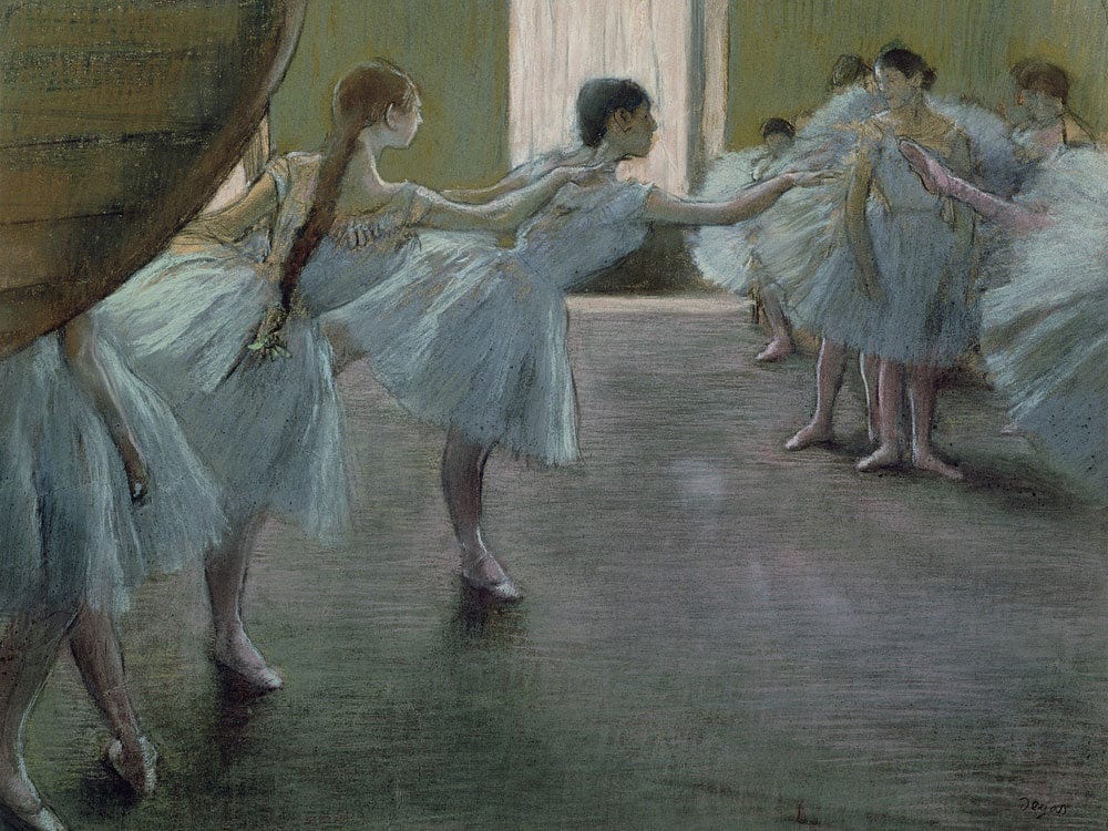 Dancers At Rehearsal By Edgar Degas Phoenix 4x3