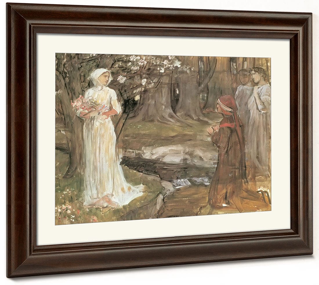 Dante And Beatrice By John Waterhouse Phoenix 4x3