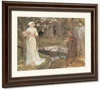 Dante And Beatrice By John Waterhouse Phoenix 4x3