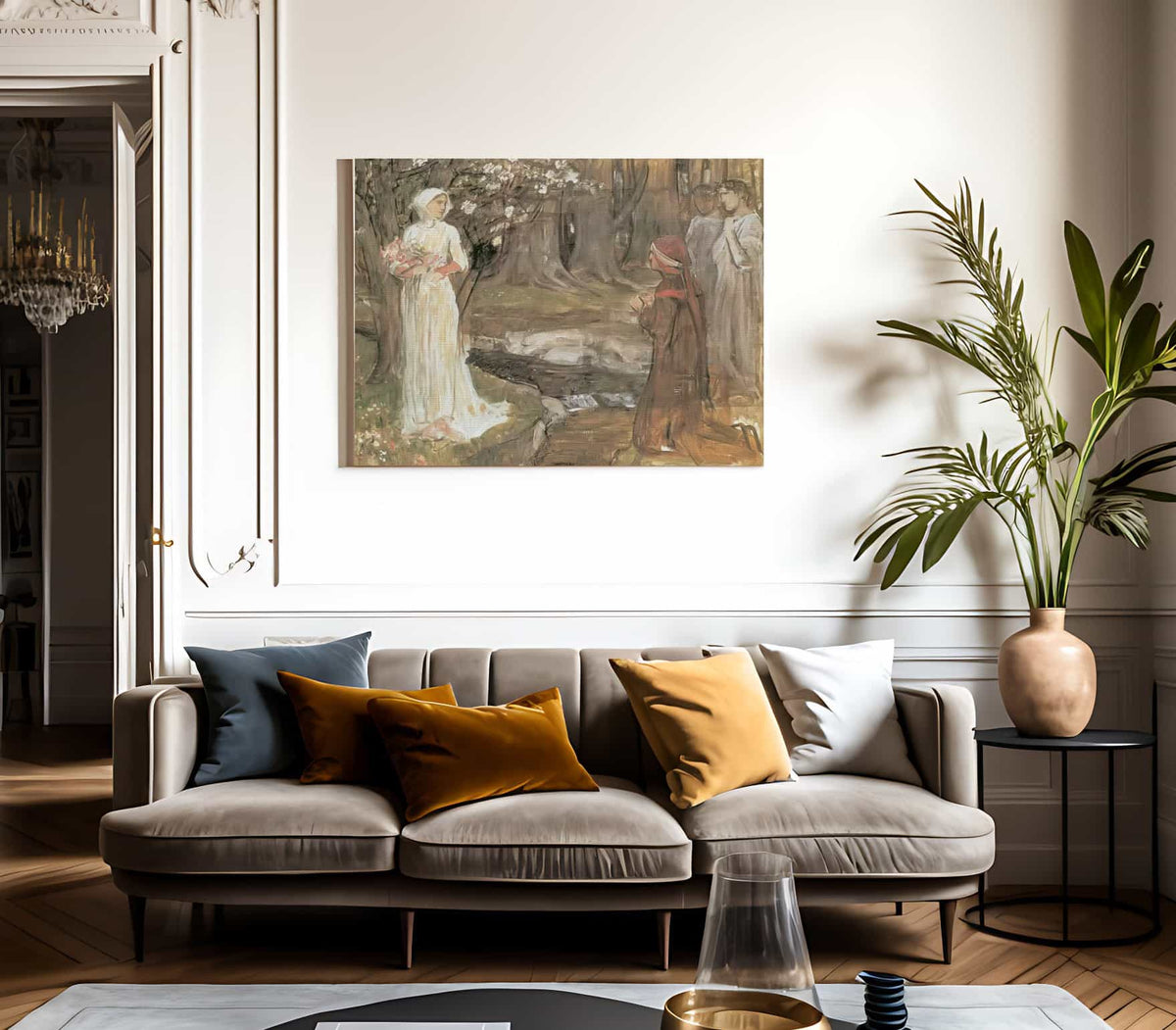 Dante And Beatrice By John Waterhouse Phoenix 4x3