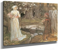 Dante And Beatrice By John Waterhouse Phoenix 4x3