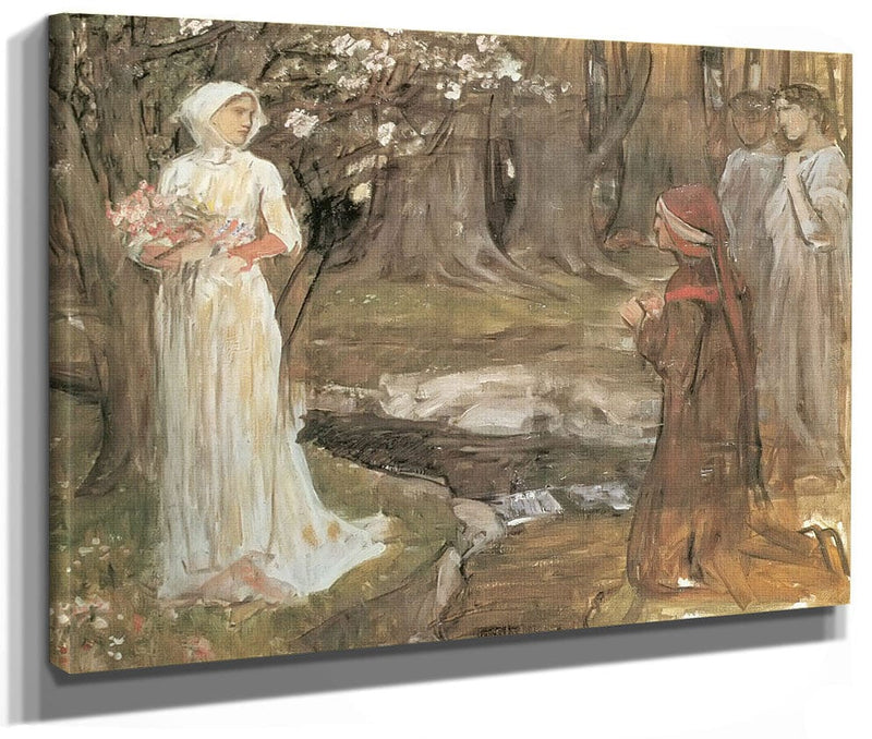 Dante And Beatrice By John Waterhouse Phoenix 4x3