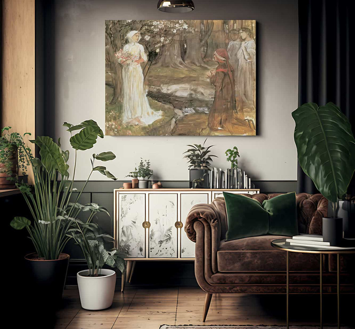 Dante And Beatrice By John Waterhouse Phoenix 4x3