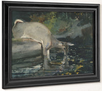 Deer Drinking By Winslow Homer Phoenix 4x3