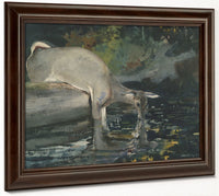Deer Drinking By Winslow Homer Phoenix 4x3