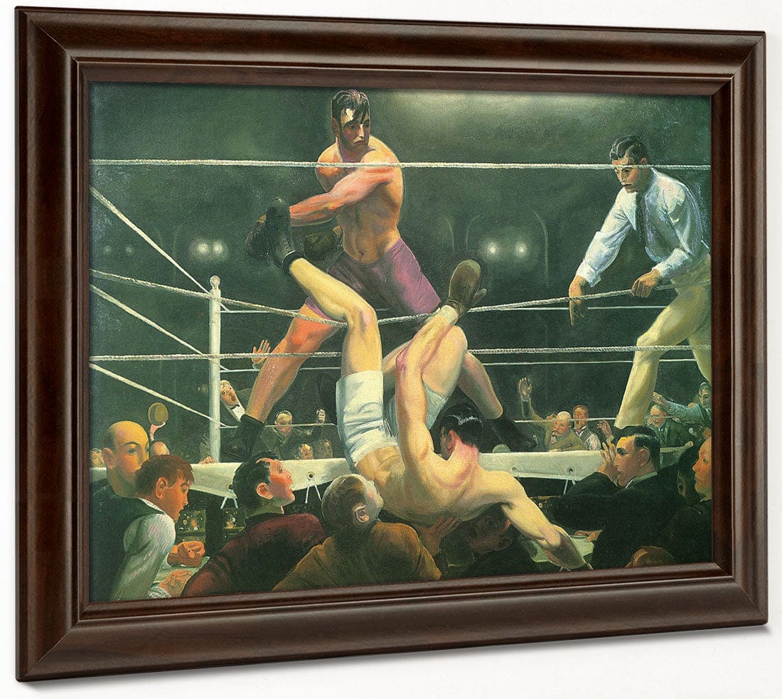 Dempsey And Firpo 1924 By George Bellows Phoenix 4x3
