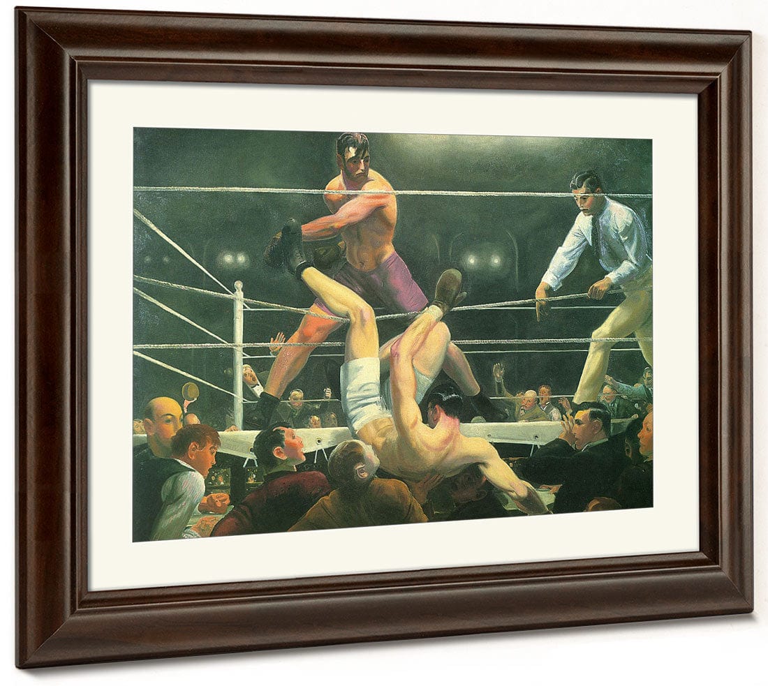 Dempsey And Firpo 1924 By George Bellows Phoenix 4x3