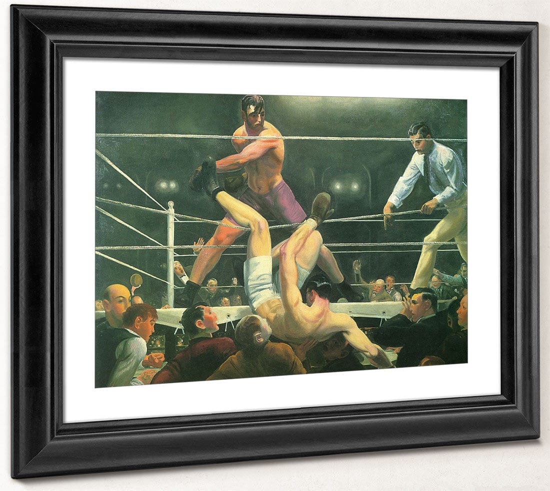 Dempsey And Firpo 1924 By George Bellows Phoenix 4x3