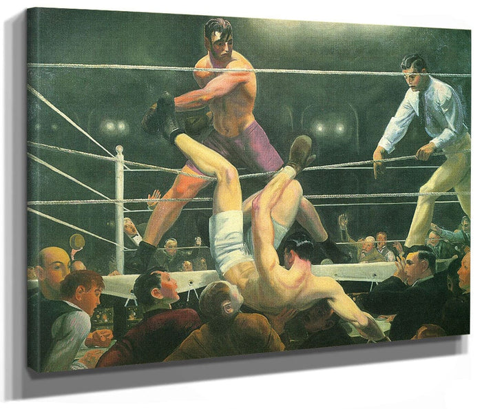 Dempsey And Firpo 1924 By George Bellows Phoenix 4x3