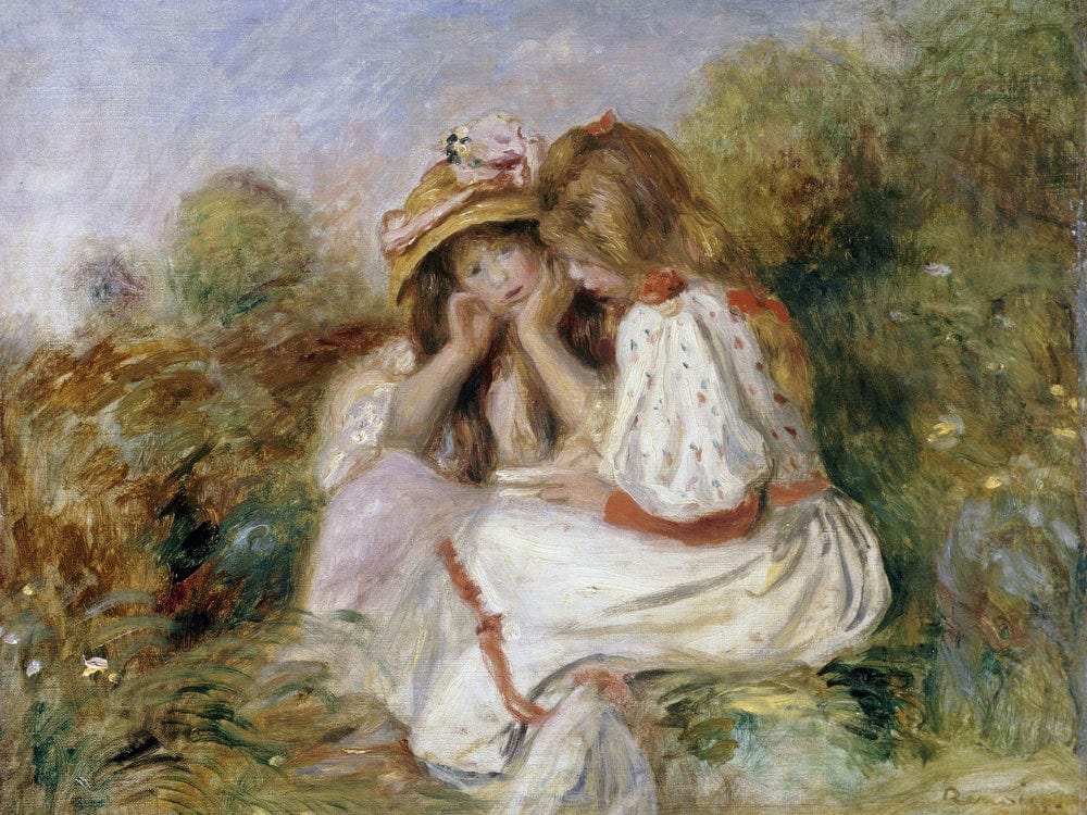Deux Fillettes By Pierre Auguste Renoir Phoenix 4x3