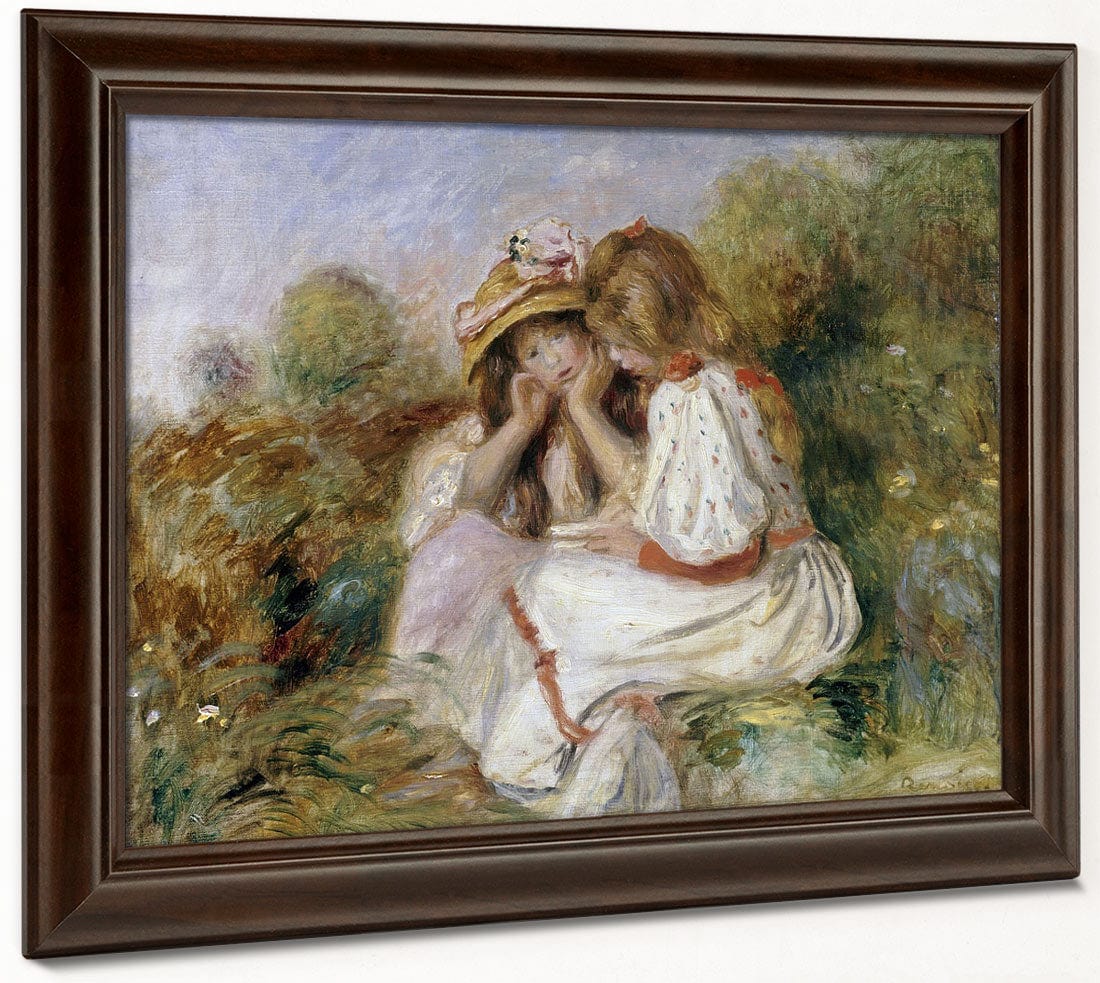 Deux Fillettes By Pierre Auguste Renoir Phoenix 4x3