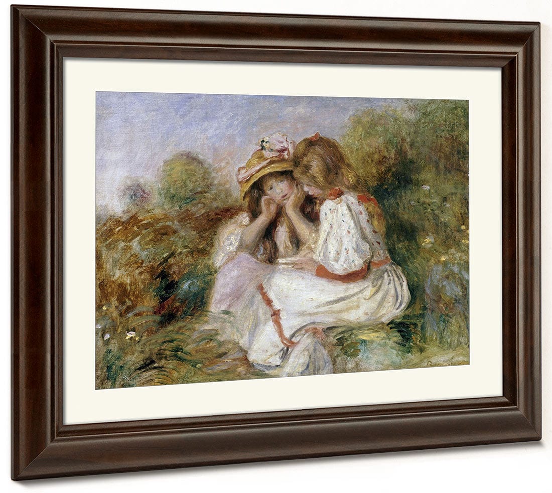 Deux Fillettes By Pierre Auguste Renoir Phoenix 4x3