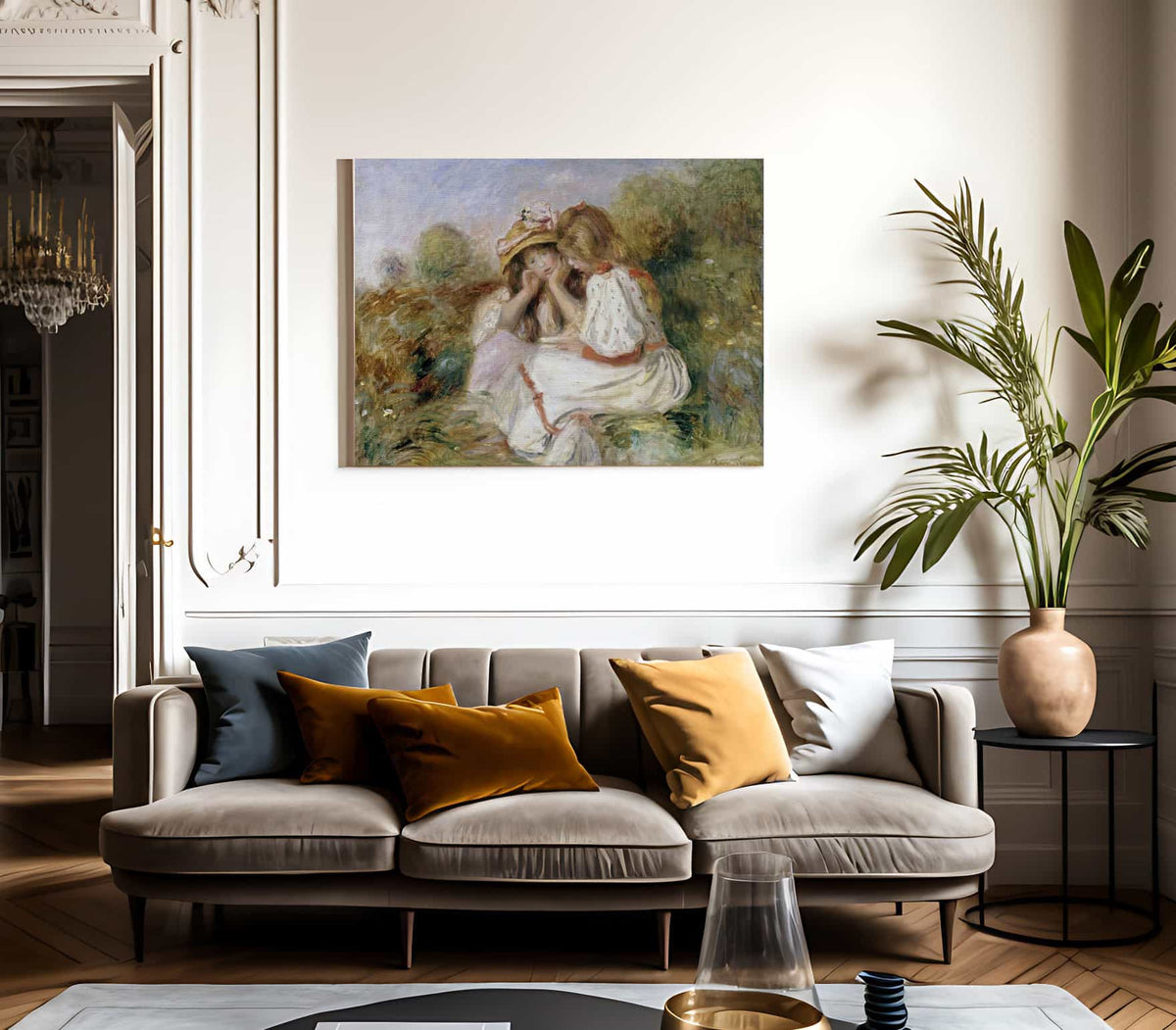 Deux Fillettes By Pierre Auguste Renoir Phoenix 4x3