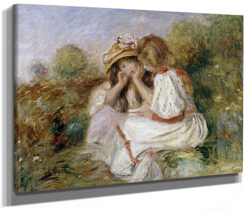 Deux Fillettes By Pierre Auguste Renoir Phoenix 4x3