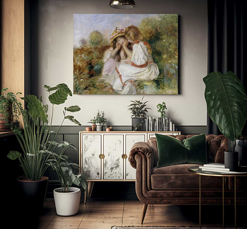 Deux Fillettes By Pierre Auguste Renoir Phoenix 4x3