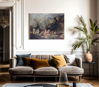 Don Quixote And Sancho Panza By Honore Daumier Phoenix 4x3