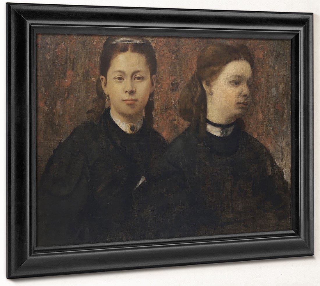 Double Portrait   The Cousins Of The Painter By Edgar Degas Phoenix 4x3