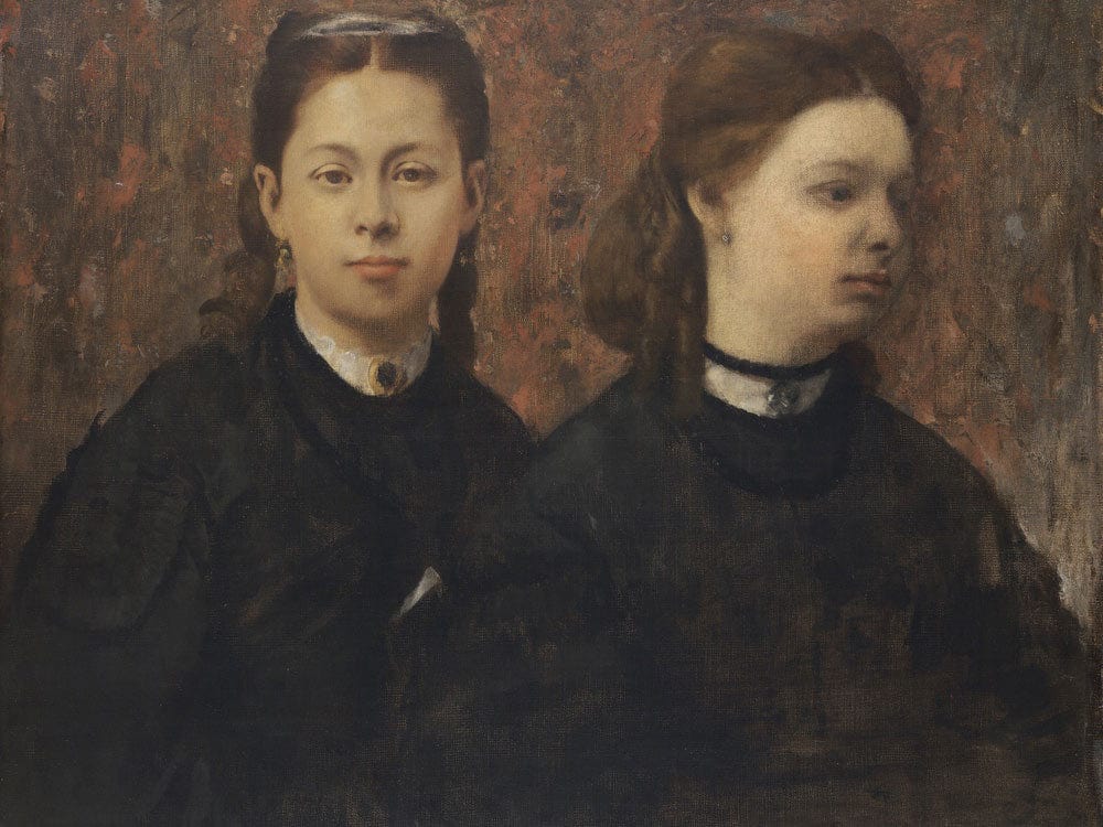 Double Portrait   The Cousins Of The Painter By Edgar Degas Phoenix 4x3
