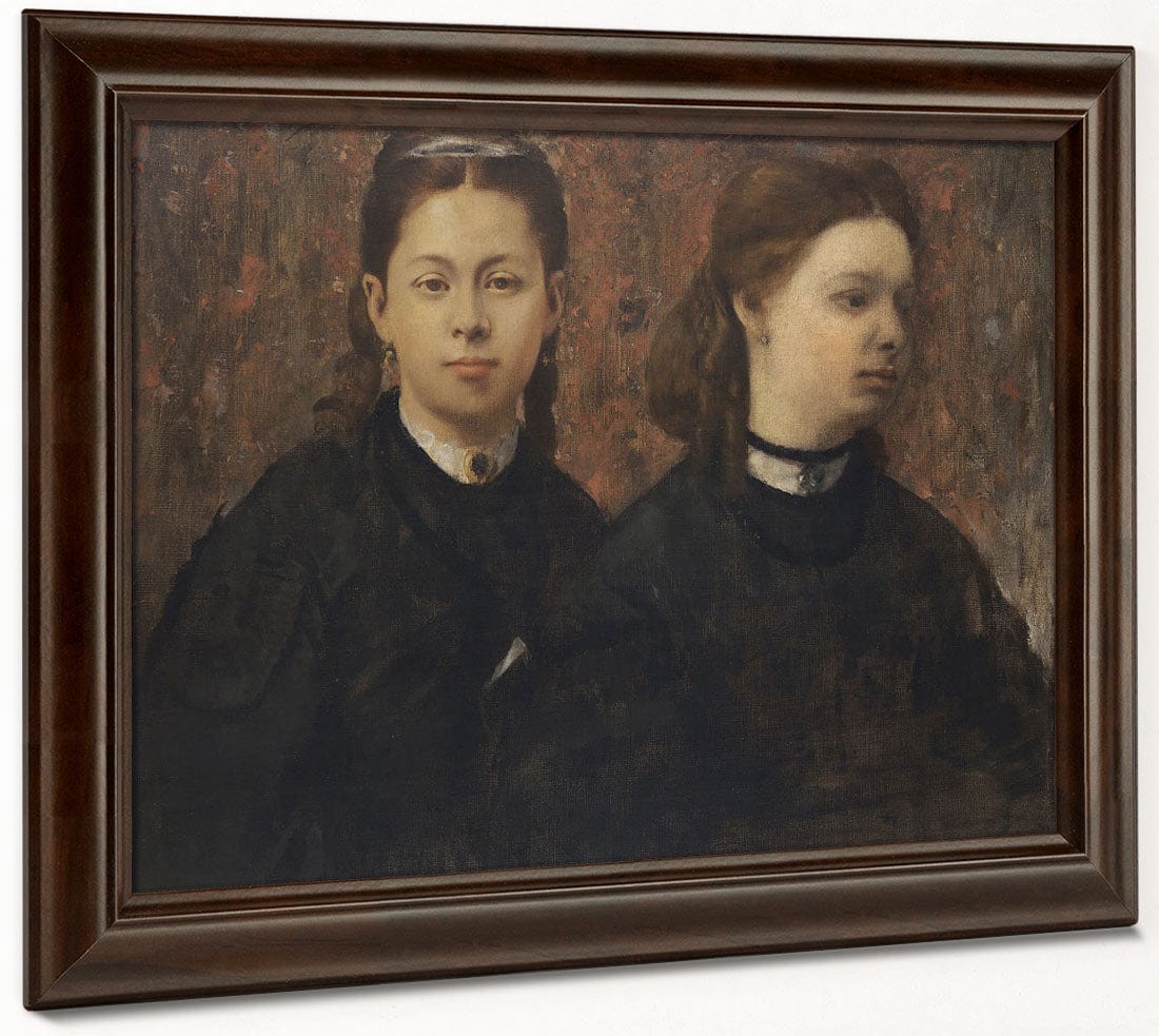 Double Portrait   The Cousins Of The Painter By Edgar Degas Phoenix 4x3