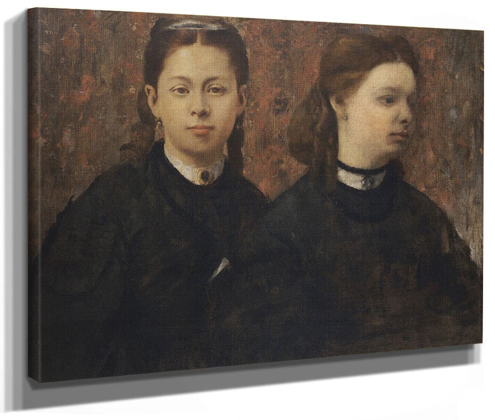 Double Portrait   The Cousins Of The Painter By Edgar Degas Phoenix 4x3