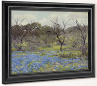 Early Spring Bluebonnets And Mesquite By Julian Onderdonk Phoenix 4x3