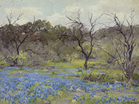 Early Spring Bluebonnets And Mesquite By Julian Onderdonk Phoenix 4x3
