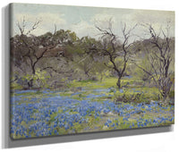 Early Spring Bluebonnets And Mesquite By Julian Onderdonk Phoenix 4x3