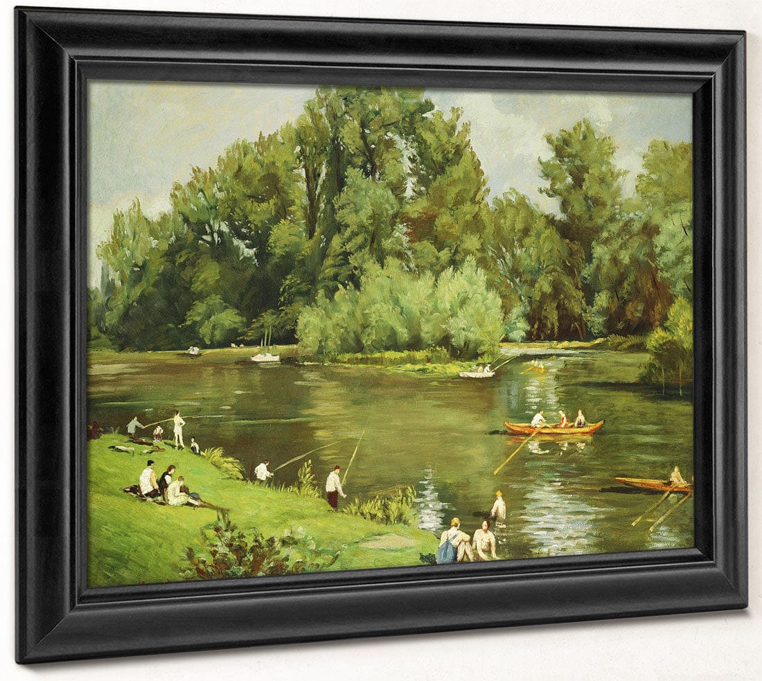 Edge Of The Marne By Emile Bernard Phoenix 4x3