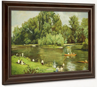 Edge Of The Marne By Emile Bernard Phoenix 4x3