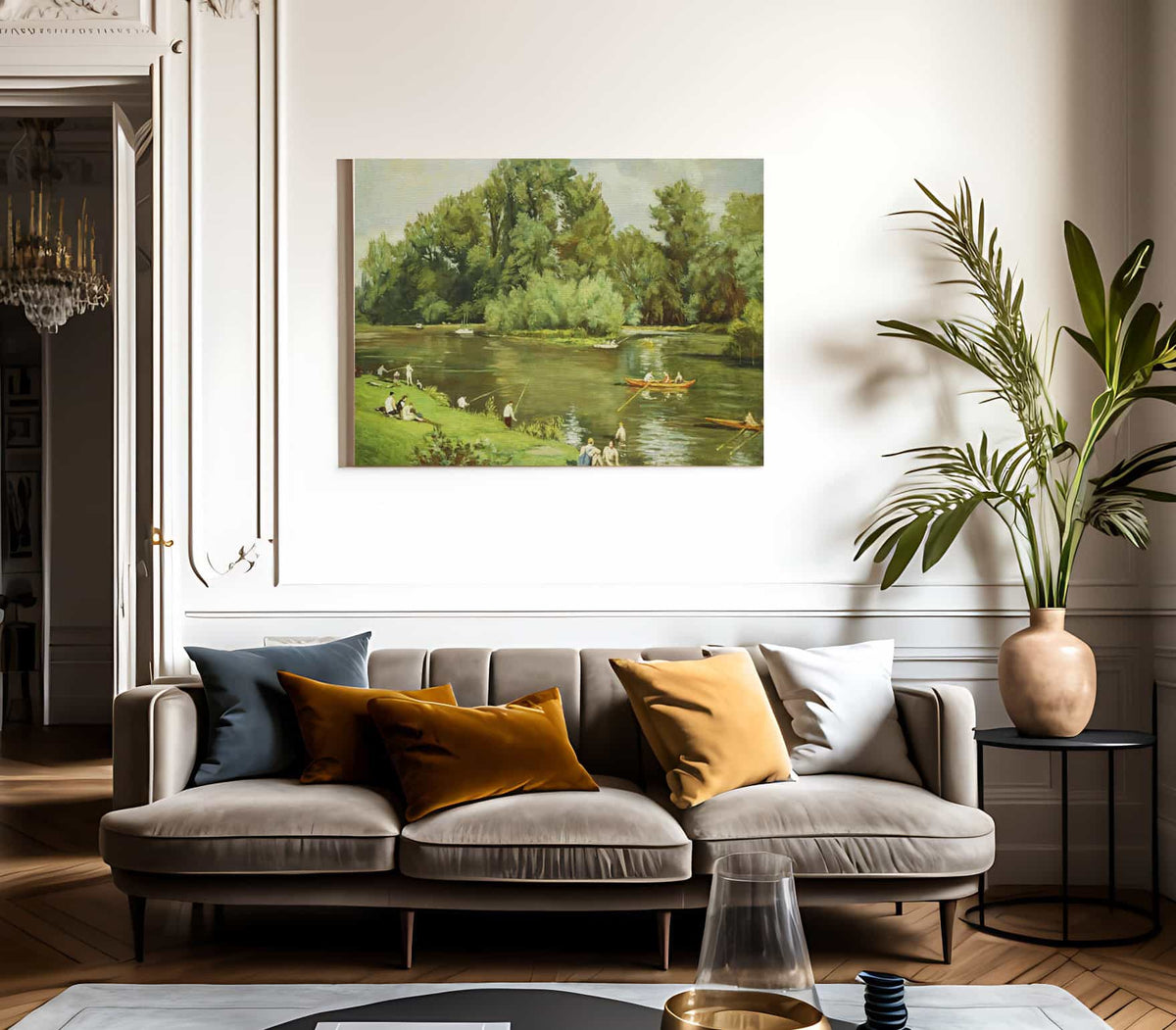 Edge Of The Marne By Emile Bernard Phoenix 4x3