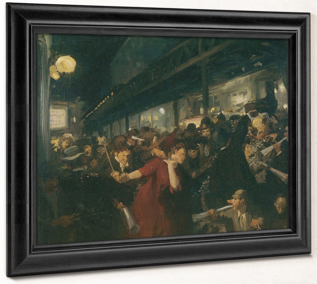 Election Night 1907 By John Sloan Phoenix 4x3