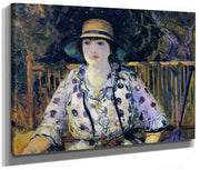 Emma In An Orchard 1916 By George Bellows Phoenix 4x3