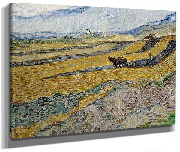 Enclosed Field With Ploughman By Vincent Van Gogh Phoenix 4x3