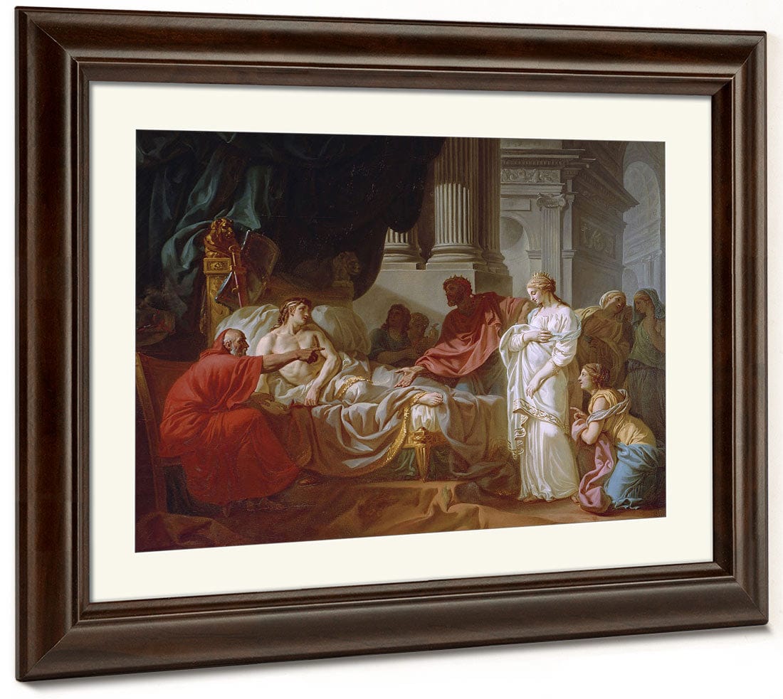 Erasistratus Discovers The Cause Of Antiochus's Disease By Jacques Louis David Phoenix 4x3