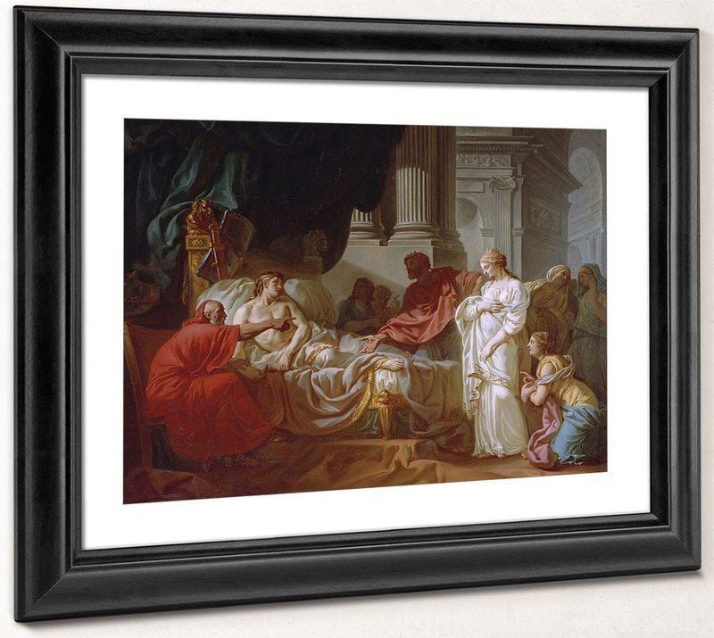 Erasistratus Discovers The Cause Of Antiochus's Disease By Jacques Louis David Phoenix 4x3