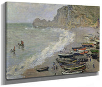 Etretat, Beach And The Porte D'amont By Claude Monet Phoenix 4x3