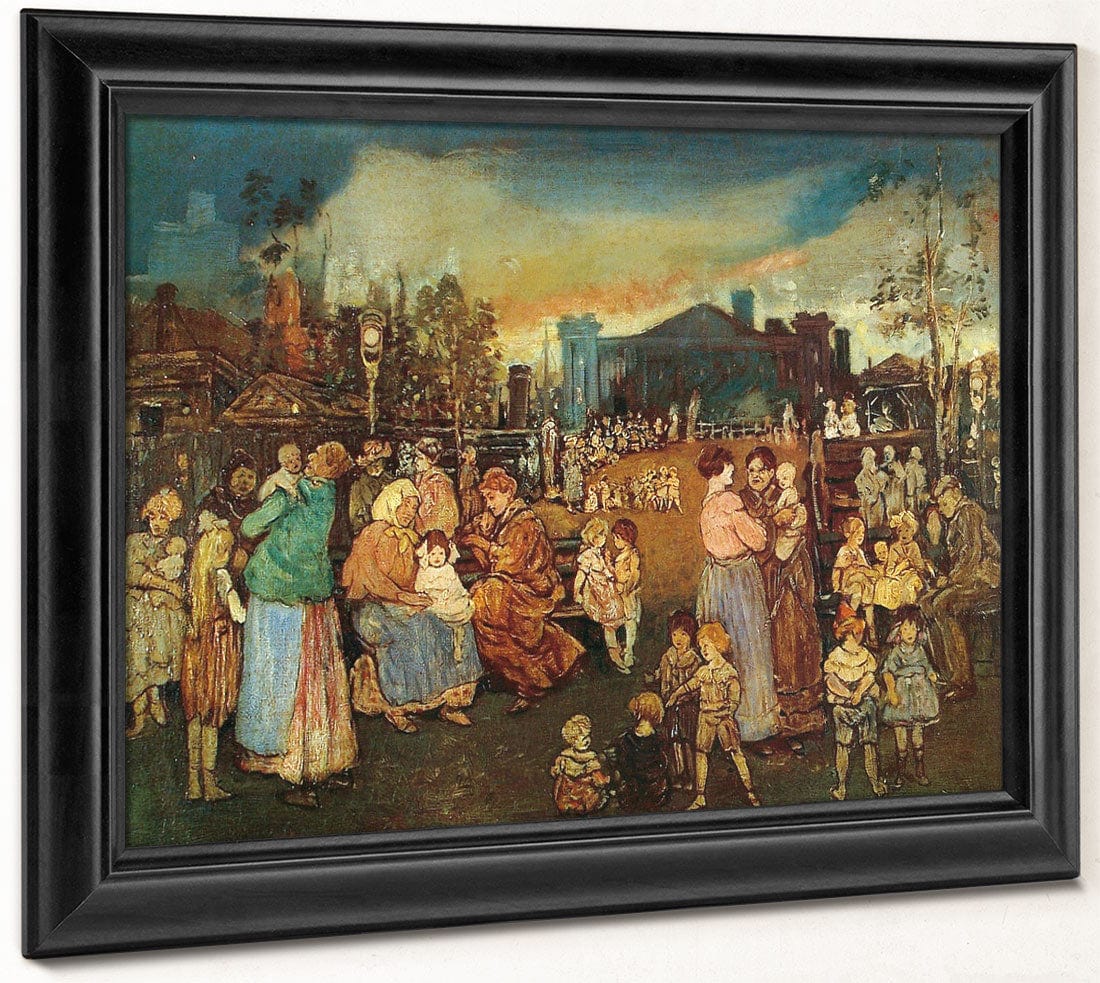 Evening Recreation 1920 By Jerome Myers Phoenix 4x3