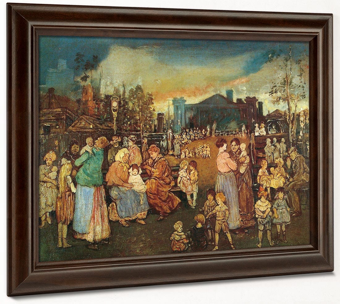 Evening Recreation 1920 By Jerome Myers Phoenix 4x3