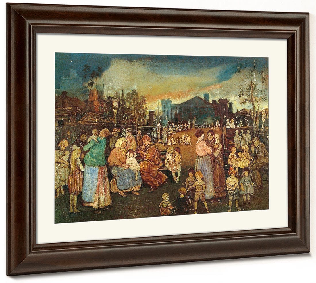 Evening Recreation 1920 By Jerome Myers Phoenix 4x3