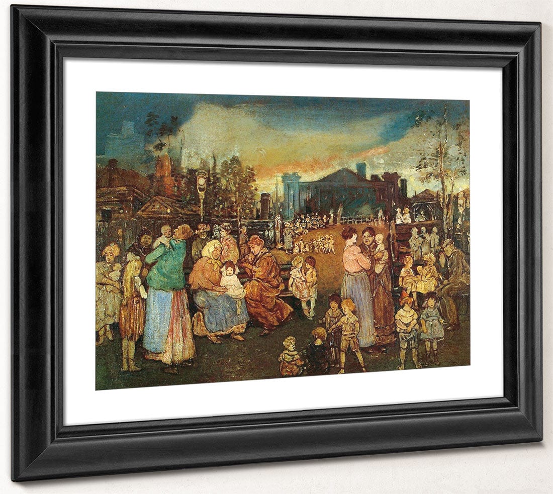 Evening Recreation 1920 By Jerome Myers Phoenix 4x3