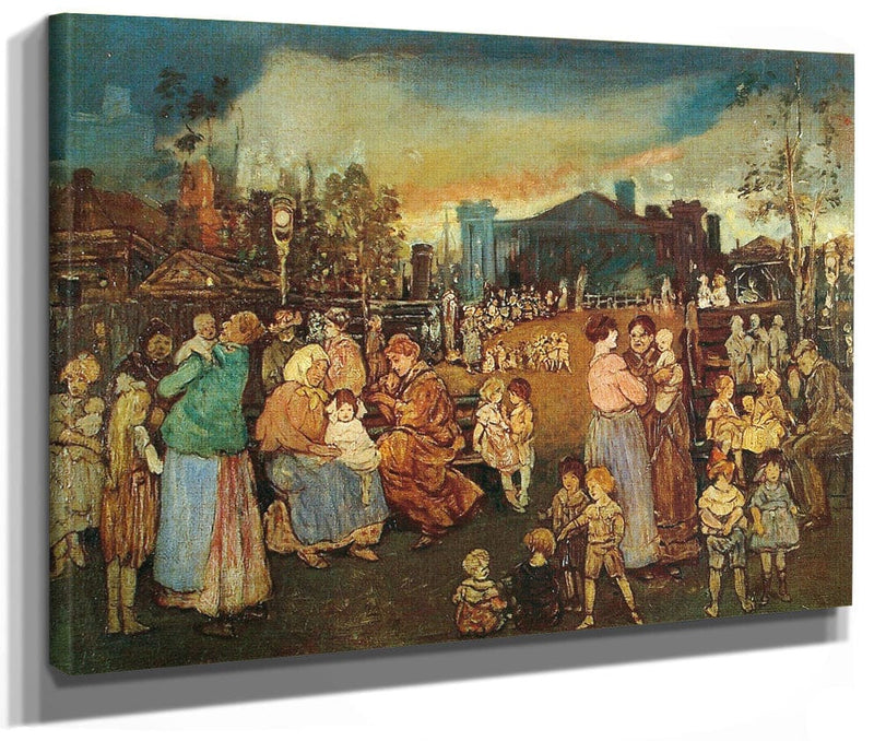 Evening Recreation 1920 By Jerome Myers Phoenix 4x3