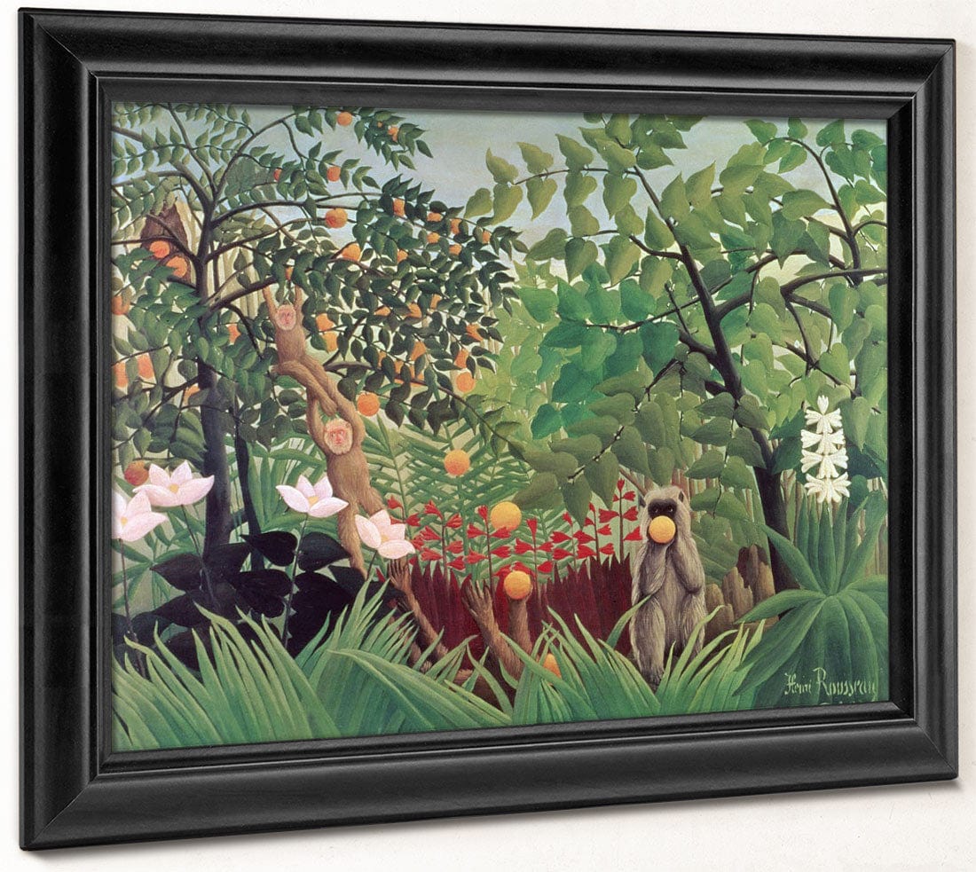 Exotic Landscape By Henri Julien Felix Rousseau Phoenix 4x3