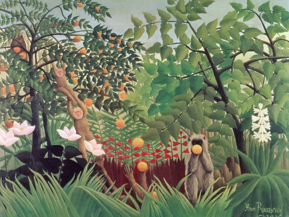 Exotic Landscape By Henri Julien Felix Rousseau Phoenix 4x3