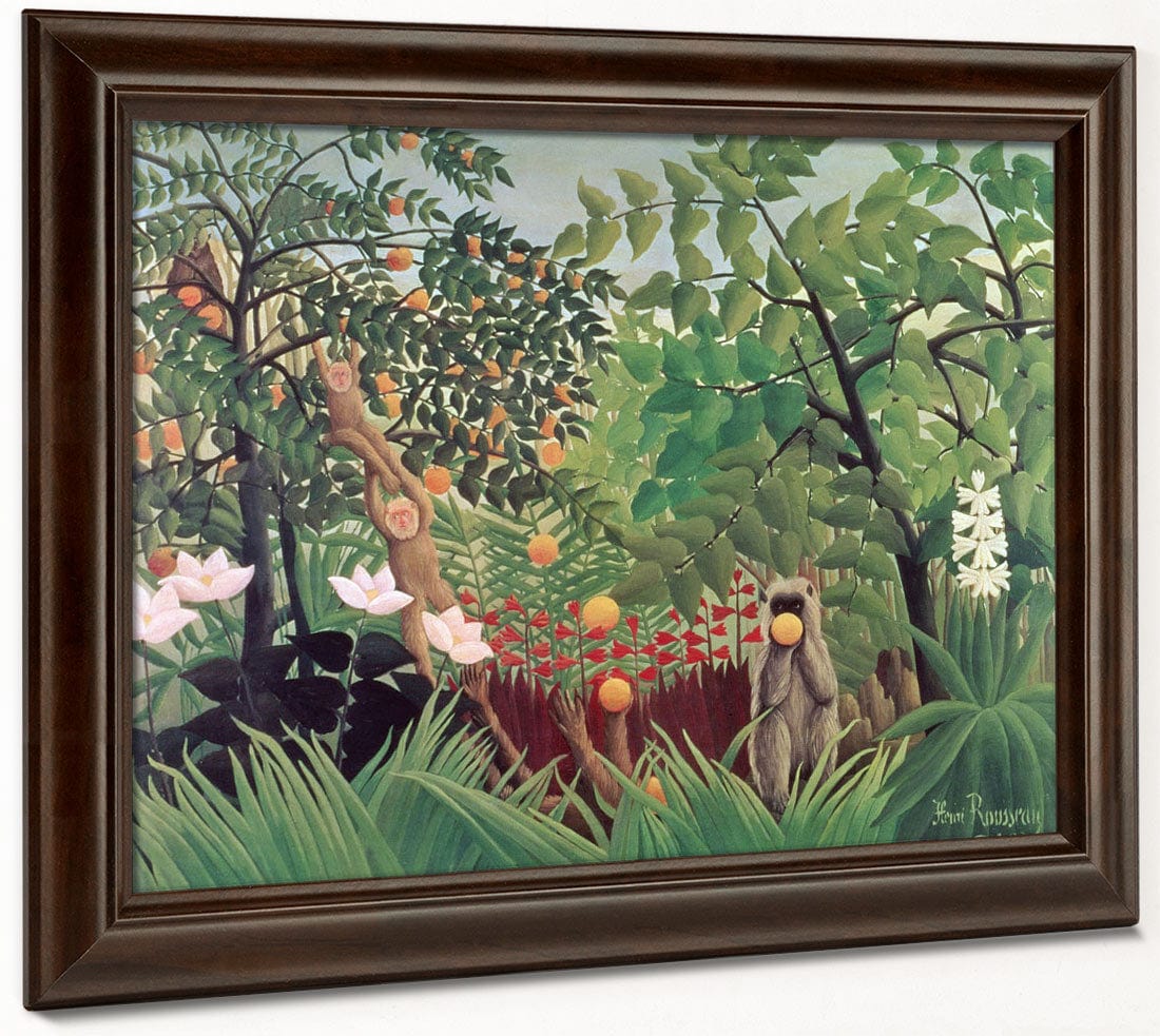 Exotic Landscape By Henri Julien Felix Rousseau Phoenix 4x3