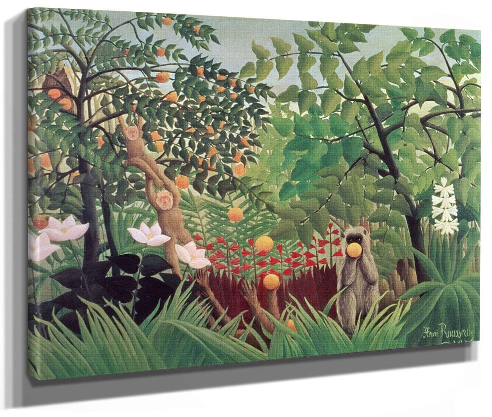 Exotic Landscape By Henri Julien Felix Rousseau Phoenix 4x3