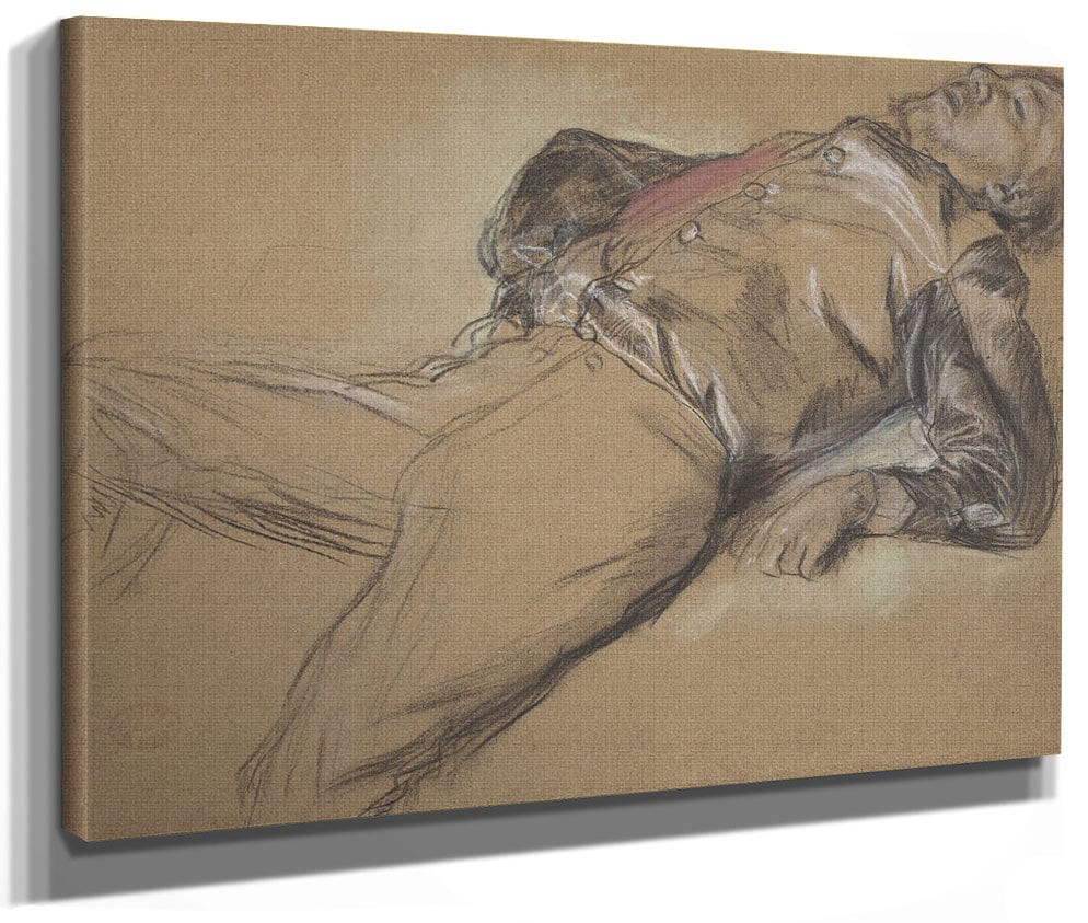 Fallen Jockey (Study For Scene From The Steeplechase The Fallen Jockey) By Edgar Degas Phoenix 4x3