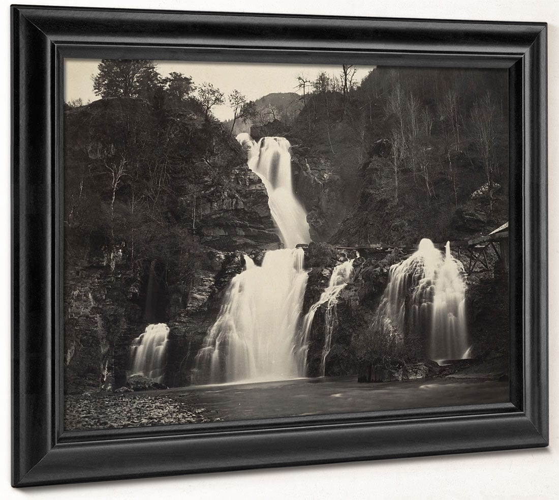 Falls Of The Reichenbach By Adolphe Braun Phoenix 4x3