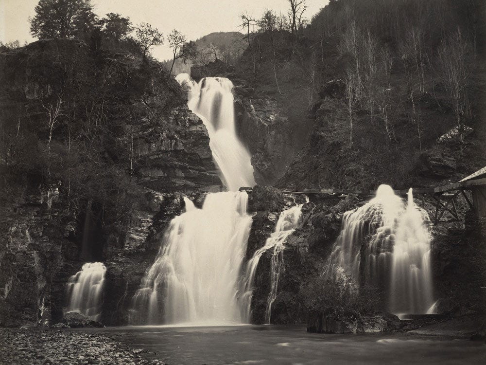 Falls Of The Reichenbach By Adolphe Braun Phoenix 4x3