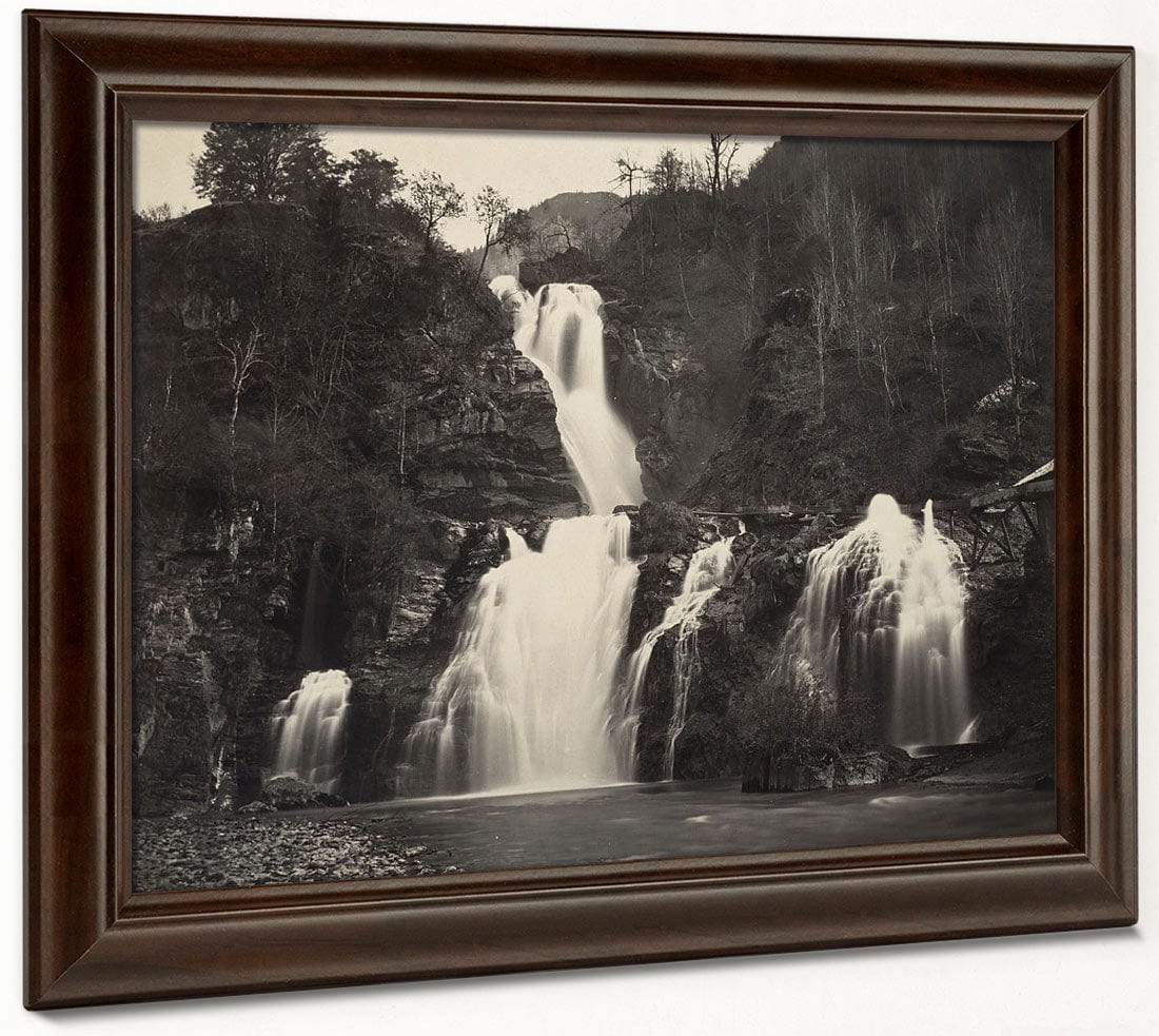 Falls Of The Reichenbach By Adolphe Braun Phoenix 4x3
