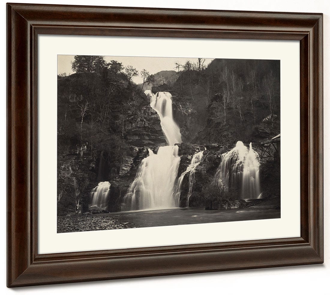 Falls Of The Reichenbach By Adolphe Braun Phoenix 4x3